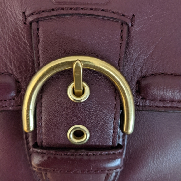 ✨COACH✨Burgundy Satchel - Picture 8 of 11